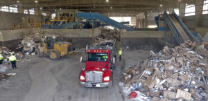 EAI dropping off at C&D plant