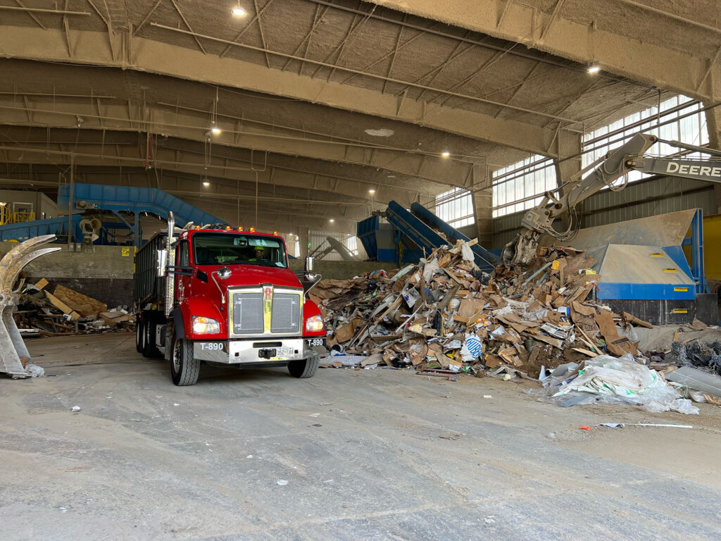 rent a dumpster from EAI Rolloff